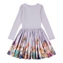 Langärmliges Mädchenkleid mit süssen Tieren 3