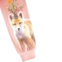 Mädchen Langarmshirt mit Fuchs-Familie 4