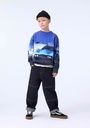 Knaben Sweatshirt mit Rennauto 2