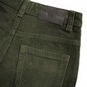 Dunkelgrüne bequeme Cordhose 5