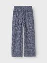 Weite, leichte Hose mit Blüemlidruck 2