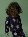 Sweatshirt mit allover Sportprint 4