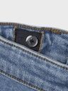 Mädchenjeans Mom-Fit mit Mäschli Stickerei 3