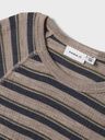 Langarmshirt aus Wolle gestreift 3