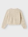Kurzer Strickpullover Rundhals 2