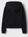Kurze Sweatjacke mit Kapuze 3