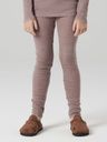 Einfarbige Leggings aus Wolle 4