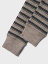 Lange Unterhose aus Wolle gestreift 3