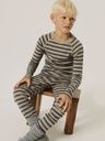 Lange Unterhose aus Wolle gestreift 4