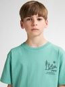 Knaben Petrol T-Shirt mit Rückenprint 9
