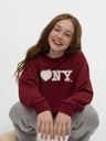 Sweatshirt kurz mit New York Druck 5