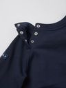 Einfarbiger Kinderpullover Bio-Baumwolle 2