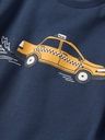 Knaben Sweatshirt mit Taxi-Brustprint 2