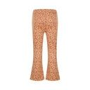 Geblümte Mädchen-Leggings mit ausgestelltem Bein 4