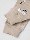 Gerippte Baby-Hose mit Dalmatiner 3
