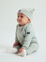 Einfarbiger Baby-Pullover Bio-Baumwolle 2