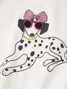 Mädchen Langarmshirt mit Dalmatinerprint 2