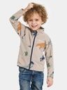 Kinder Fleecejacke mit Alloverprint 2