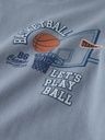 Langarmshirt mit Brustdruck 2