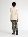 Knaben Langarmshirt mit kleinem Brustdruck 2
