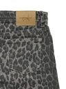 Weite Jeans mit Leopardenmuster 2