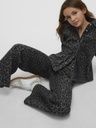 Weite Jeans mit Leopardenmuster 3
