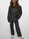 Weite Jeans mit Leopardenmuster 5