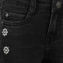 Bequeme Mädchen-Jeans ausgestelltes Bein 3