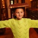 Süsser Mädchen Strickpulli 2