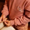 Mädchen Kapuzenpulli mit Stickerei 3