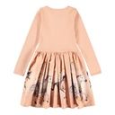 Warmes Mädchenkleid Pferde-Motiv 3