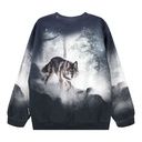 Knaben Sweatshirt mit Wolfs-Motiv 2