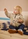 Baby Teddyfleece-Jacke mit Smileys 2