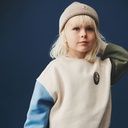 Mehrfarbiges Kinder-Sweatshirt Bio-Baumwolle 3