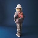 Mädchen Sweatshirt mit kleinem Brustprint 3