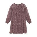 Mädchen Blümchen-Kleid langarm 2