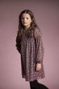 Mädchen Blümchen-Kleid langarm 4