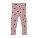 Mädchen Leggings mit Herzen 2