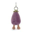 Aubergine-Taschenanhänger Plüschtier 3