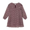 Mädchen Blümchen-Kleid langarm 2