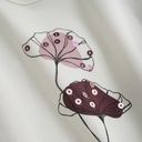 Mädchen Langarmshirt mit Blumen-Brustprint 3