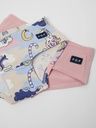 2-Pack Mädchen Hipster-Unterhosen Einhörner 2
