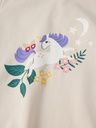 Mädchen Langarmshirt mit Einhornmotiv 2