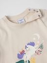 Mädchen Langarmshirt mit Einhornmotiv 4