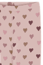 Wolle-Bambus Leggings mit Herzen 3