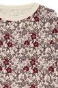 Wolle-Bambus Kinder-Langarmshirt Blumen 3