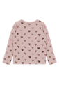 Wolle-Bambus Kinder-Langarmshirt Herzen 2