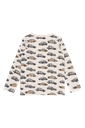 Langarmshirt Autos aus Merinowolle 2