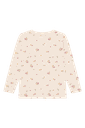 Langarmshirt geblümt aus Merinowolle 2