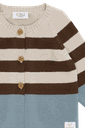 Gestreifte Baby-Strickjacke 3